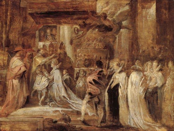 Peter Paul Rubens The Coronation of Marie de' Medici Germany oil painting art